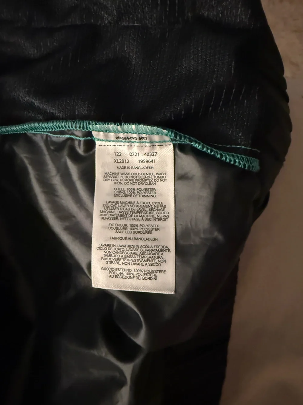 Columbia Green, Magenta & Black Colorblock- Sandy Sail Rain Jacket